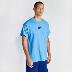 Homme T-Shirts - Nike T100 - University Blue-University Blue
