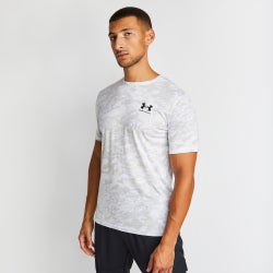 Heren T-Shirts - Under Armour Abc - White-Gray