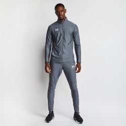 Men Tracksuits - Under Armour Essentials - Castlerock-Castlerock-White