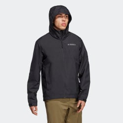 Homme Manteaux blousons - adidas Terrex Multi Rain.Rdy 2-Layer Rain - Black-Black