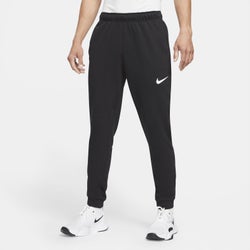 Homme Pantalons - Nike Dri-fit Tapered Training - Black-White
