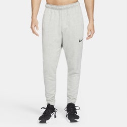 Homme Pantalons - Nike Dri-fit Tapered Training - Dark Grey Heather-Black