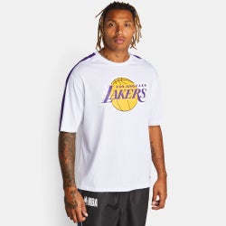 Herren T-Shirts - New Era NBA LA Lakers - Black-Black