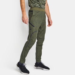 Homme Pantalons - Under Armour Unstoppable - Marine Od Green-Marine Od Green-Black