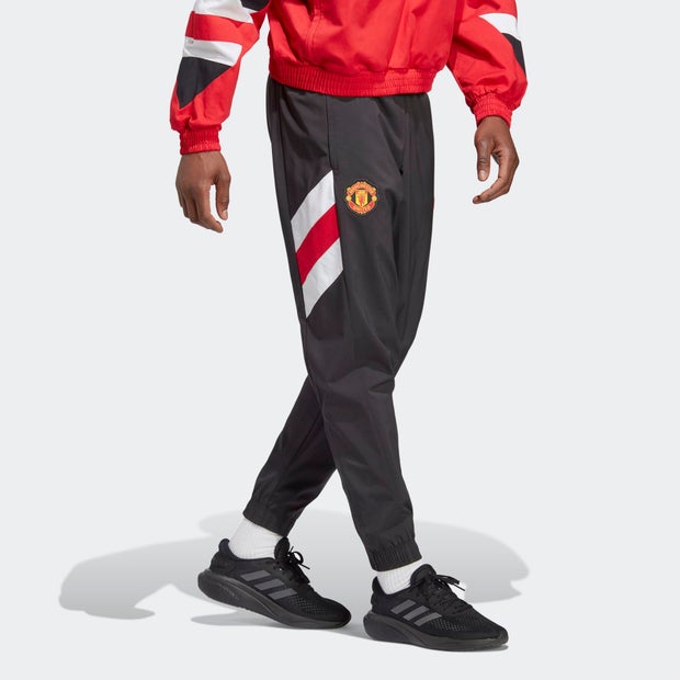 adidas manchester united icon tracksuit - pantaloni uomo