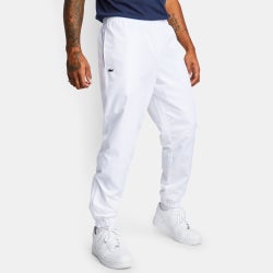 Men Pants - Lacoste Diamond Weave - White-White