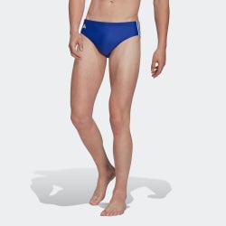 Men Shorts - adidas Classic 3-Stripes Swim Trunks - Semi Lucid Blue-White