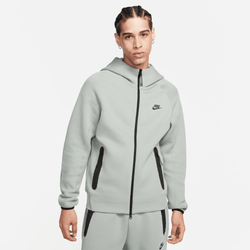Uomo Hoodies - Nike Tech Fleece - Mica Green-Black