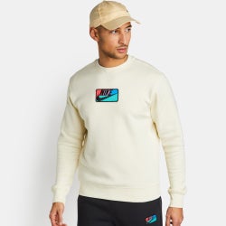 Heren Sweatshirts - Nike Club - Coconut Milk-Coconut Milk