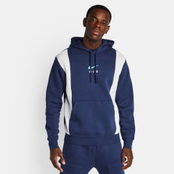 Herren Hoodies - Nike Swoosh Air - Midnight Navy-Summit White