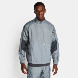 Herren Track Tops - Nike Swoosh Air - Cool Grey-Anthracite