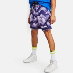 Homme Shorts - Jordan Sport Dri-fit Aop Diamond - Sky J Purple-Black-Black