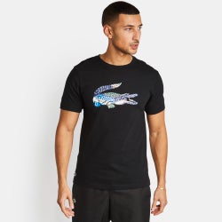 Homme T-Shirts - Lacoste Big Croc Graphic - Black-Black