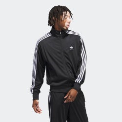 Men Track Tops - adidas Adicolor Classics Firebird - Black-White