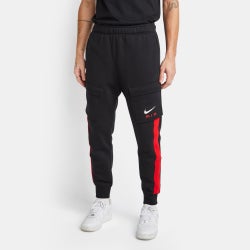 Homme Pantalons - Nike Swoosh Air - Black-University Red