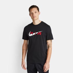 Homme T-Shirts - Nike Swoosh Air - Black-Black