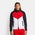 Nike Tech Fleece - Herren Hoodies White-Black-University Red