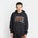 Nike Club - Herren Hoodies Black-Safety Orange