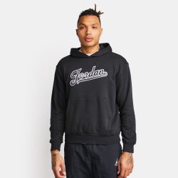 Men Hoodies - Jordan Essential Fleece MVP Hoodie - Black-White