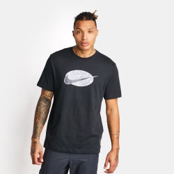 Hombre T-Shirts - Nike Swoosh - Black-Black