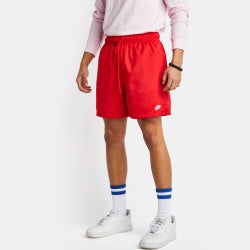 Herren Shorts - Nike Club - University Red-White