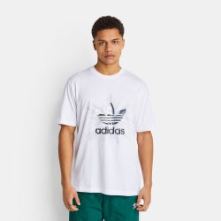 Herren T-Shirts - adidas Graphics - White-Black