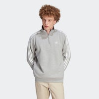 adidas Adicolor Classics 3-Stripes - Herren Sweatshirts Medium Grey Heather-White