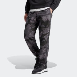 Men Pants - adidas Graphics Camo Fleece Pant - Carbon-Black