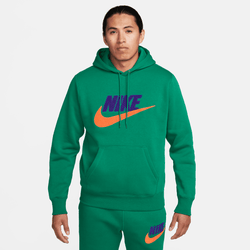 Men Hoodies - Nike Club - Malachite-Royal