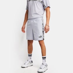 Herren Shorts - Puma Essentials+ Tape - Gray Fog-Gray Fog