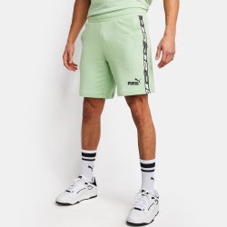 Herren Shorts - Puma Essentials+ Tape - Pure Green-Pure Green