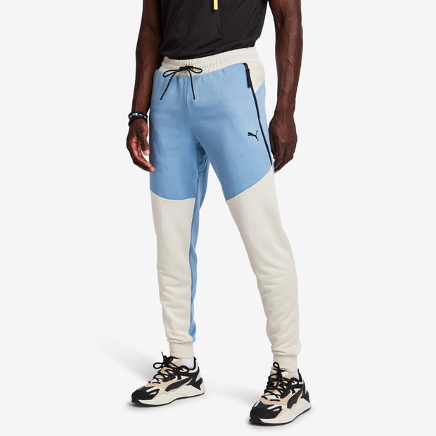 Image of Puma Tech male Pantaloni - Blu - Poly Fleece - Foot Locker035