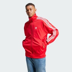 Heren Track Tops - adidas Adicolor Classics Firebird - Better Scarlet-White