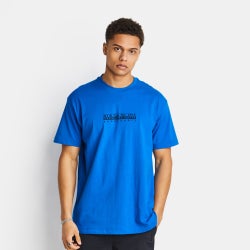 Herren T-Shirts - Napapijri Box - Blue Lapis-Blue Lapis