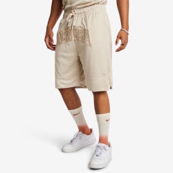 Hombre Shorts - New Era Varsity Basketball - Beige-Beige