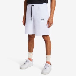 Hombre Shorts - Nike Tech Fleece - Birch Heather-Black