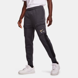 Men Pants - Nike Swoosh Air - Dk Smoke Grey-Black