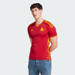 Hombre Jerseys/Replicas - adidas As Roma 23/24 Home - Team Victory Red-Team Victory Red