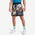 Jordan Sport Dri-fit Aop Diamond - Herren Shorts Industrial Blue-White-White