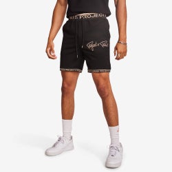 Men Shorts - Project X Paris Signature Core - Black-Black