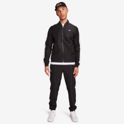 Homme Tracksuits - Lacoste Diamond Weave - Black-White