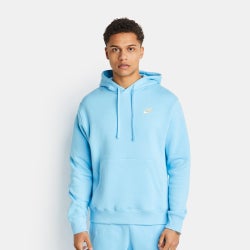 Hombre Hoodies - Nike T100 - Aquarius Blue-Aquarius Blue