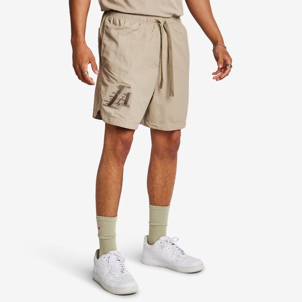 Image of Pro Standard Summer Neutrals male Pantaloncini - Beige - Poly Woven - Foot Locker035