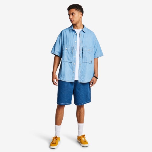 Denim shorts converse hotsell