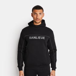 Heren Hoodies - Banlieue B+ 3D - Night Volt-Night Volt