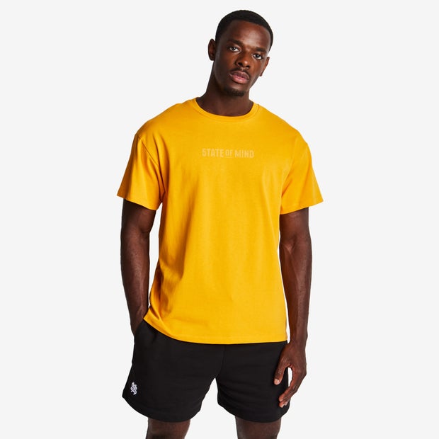 Image of 5tate Of Mind Box male Magliette - Giallo - Jersey di cotone - Foot Locker035