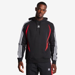 Homme T-Shirts - adidas Street - Black-Better Scarlet-Black