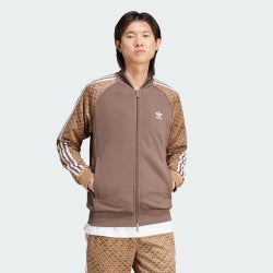 Herren Track Tops - adidas Sstr Classic Mono - Earth Strata-Earth Strata