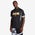 Nike Swoosh Air Football - Men T-Shirts Black-White-Metallic Gold