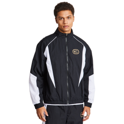 Hombre Track Tops - Nike Swoosh Air - Black-White-Metallic Gold